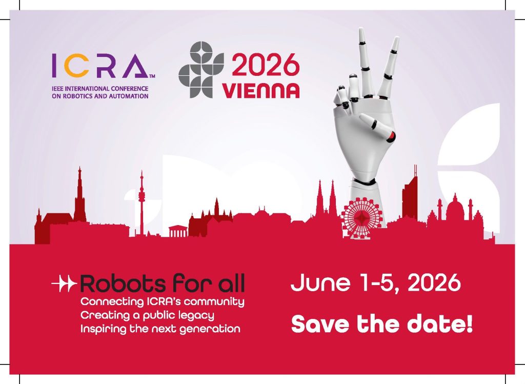 ICRA 2026 — IEEE International Conference on Robotics & Automation